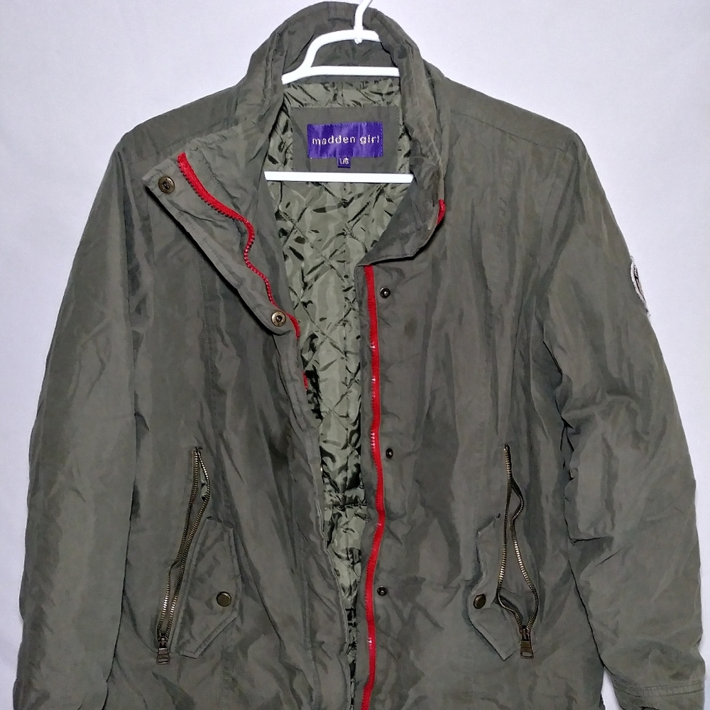 Madden girl jacket size LG!!